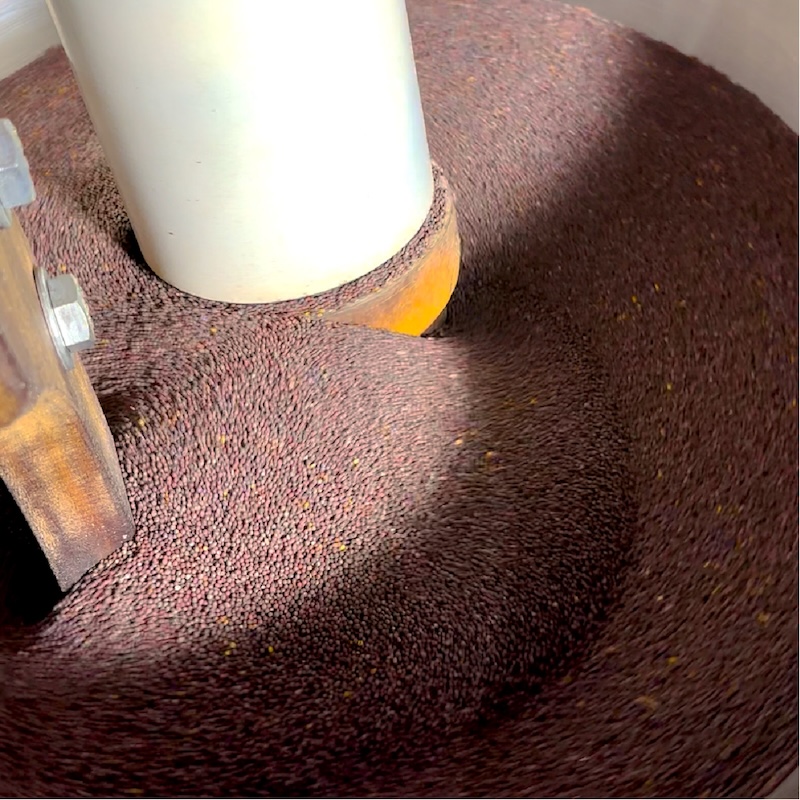 Extracted in small batches using traditional wood pressed method without external heat