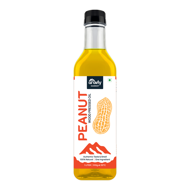 Wood Cold Pressed (Ghani) Peanut (Groundnut) Oil
