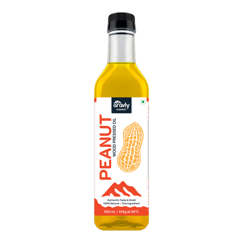 Wood Cold Pressed (Ghani) Peanut (Groundnut) Oil