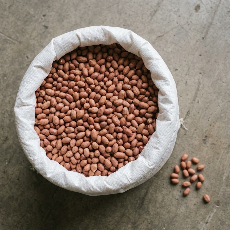 Peanuts sourced to our specification and checked on arrival