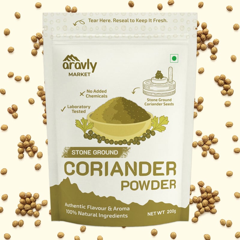 Stone Ground Coriander (Dhaniya) Powder