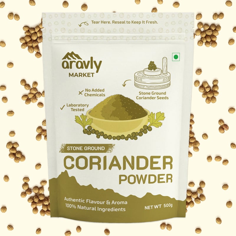 Stone Ground Coriander (Dhaniya) Powder