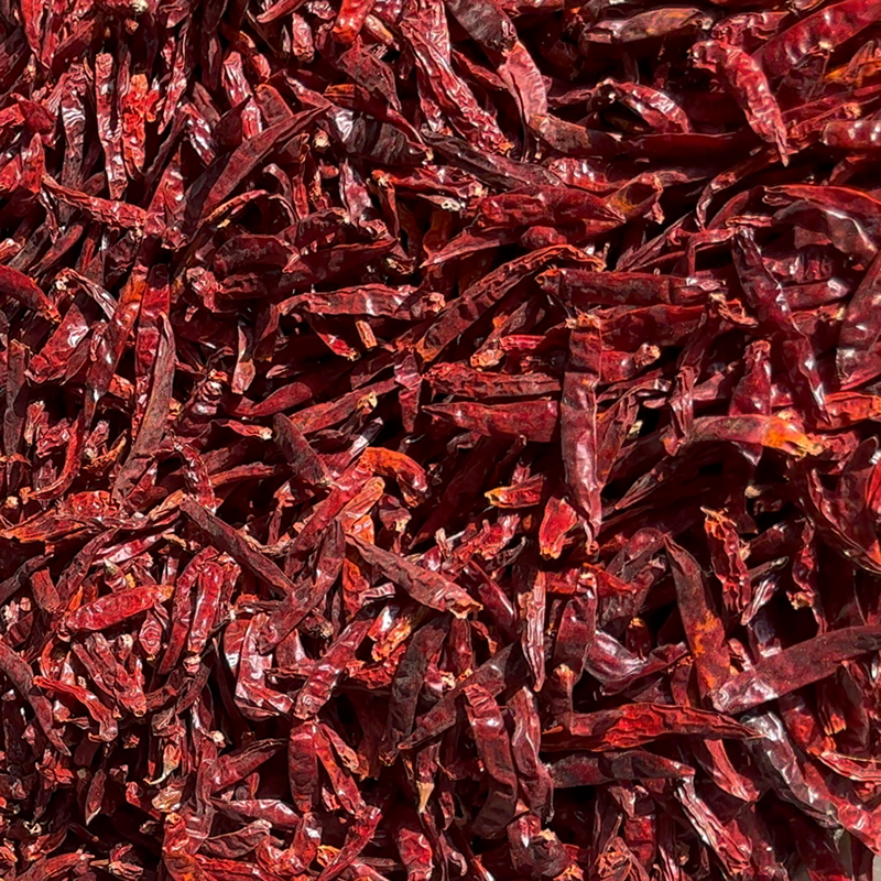 Sun dried for days to remove moisture and enhance flavor
