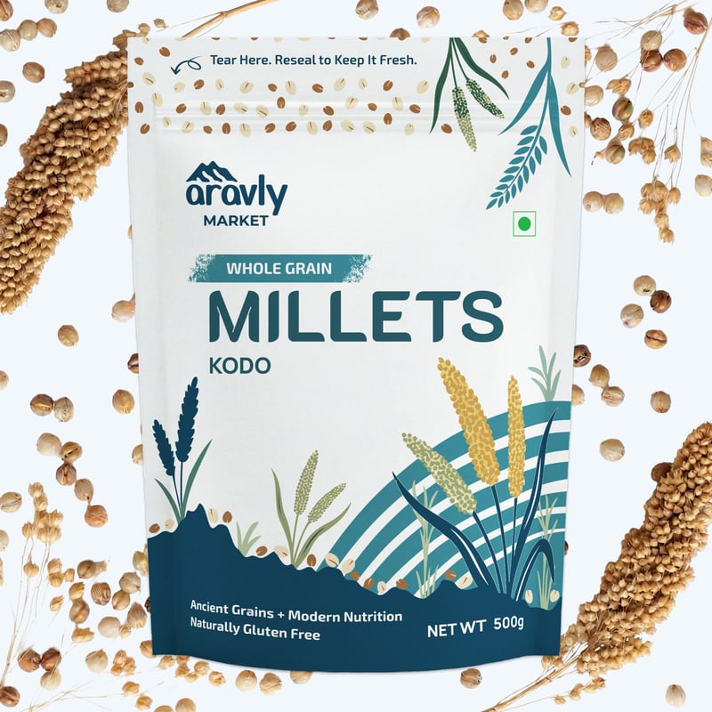 Kodo Millet (Kodra, Varagu) | 100% Whole Grain